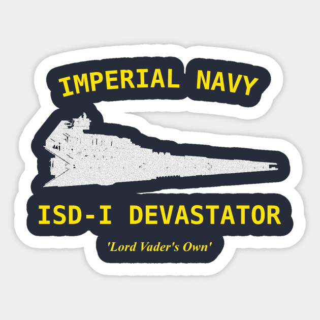 ISD-I Devastator Sticker by Ironmatter